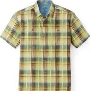 Kuhl Skorpio Plaid Linen Short Sleeve Shirt